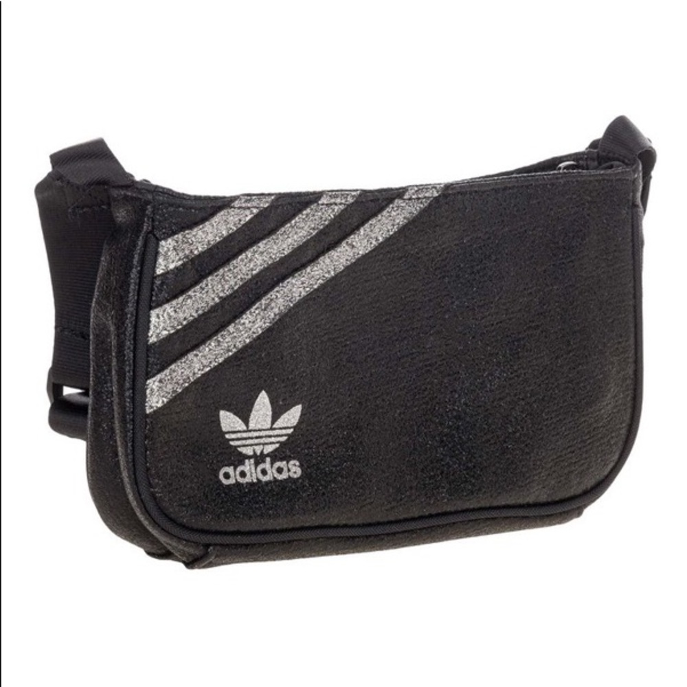 New ADIDAS ORIGINALS Mini Airliner Shoulder Bag In Black - Picture 4 of 8